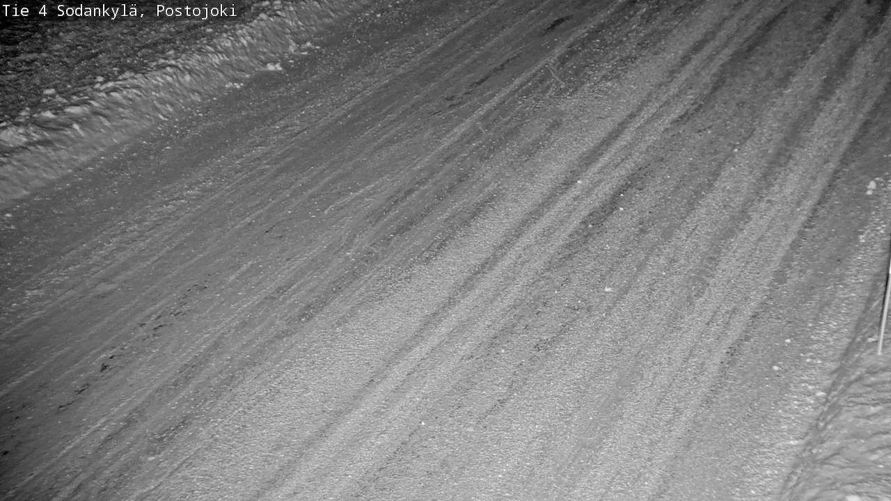 Weather Camera Image Road 4 Sodankylä, Postojoki, Sodankylä, Lappi