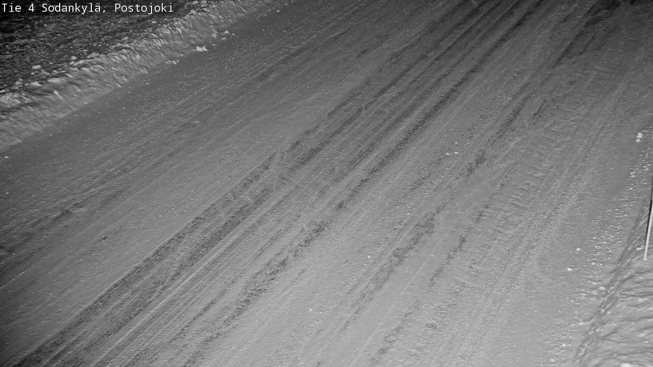 Weather Camera Image Road 4 Sodankylä, Postojoki, Sodankylä, Lappi