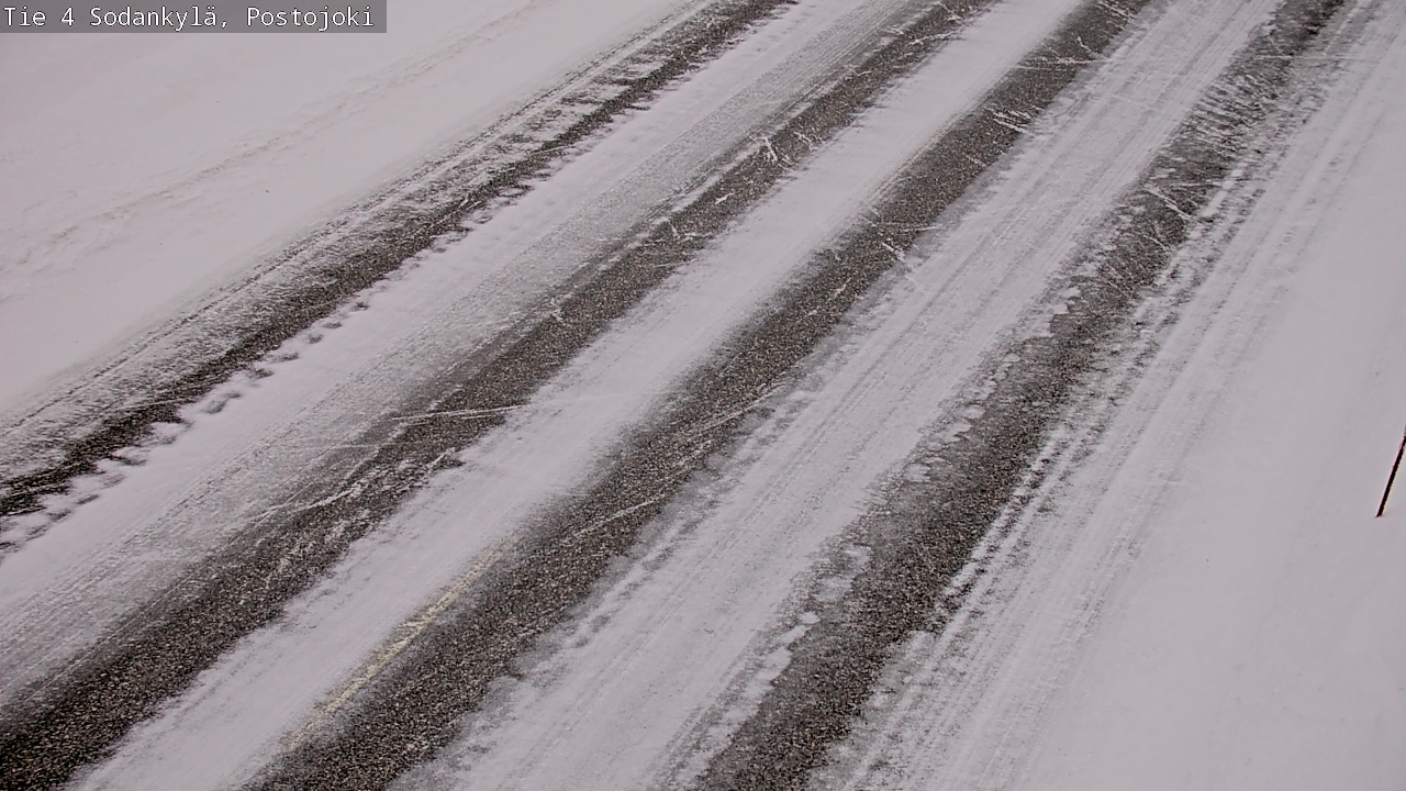 Weather Camera Image Road 4 Sodankylä, Postojoki, Sodankylä, Lappi