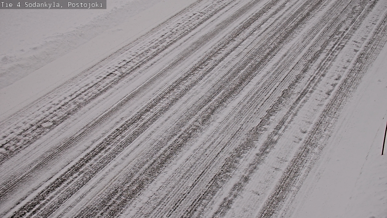 Weather Camera Image Road 4 Sodankylä, Postojoki, Sodankylä, Lappi