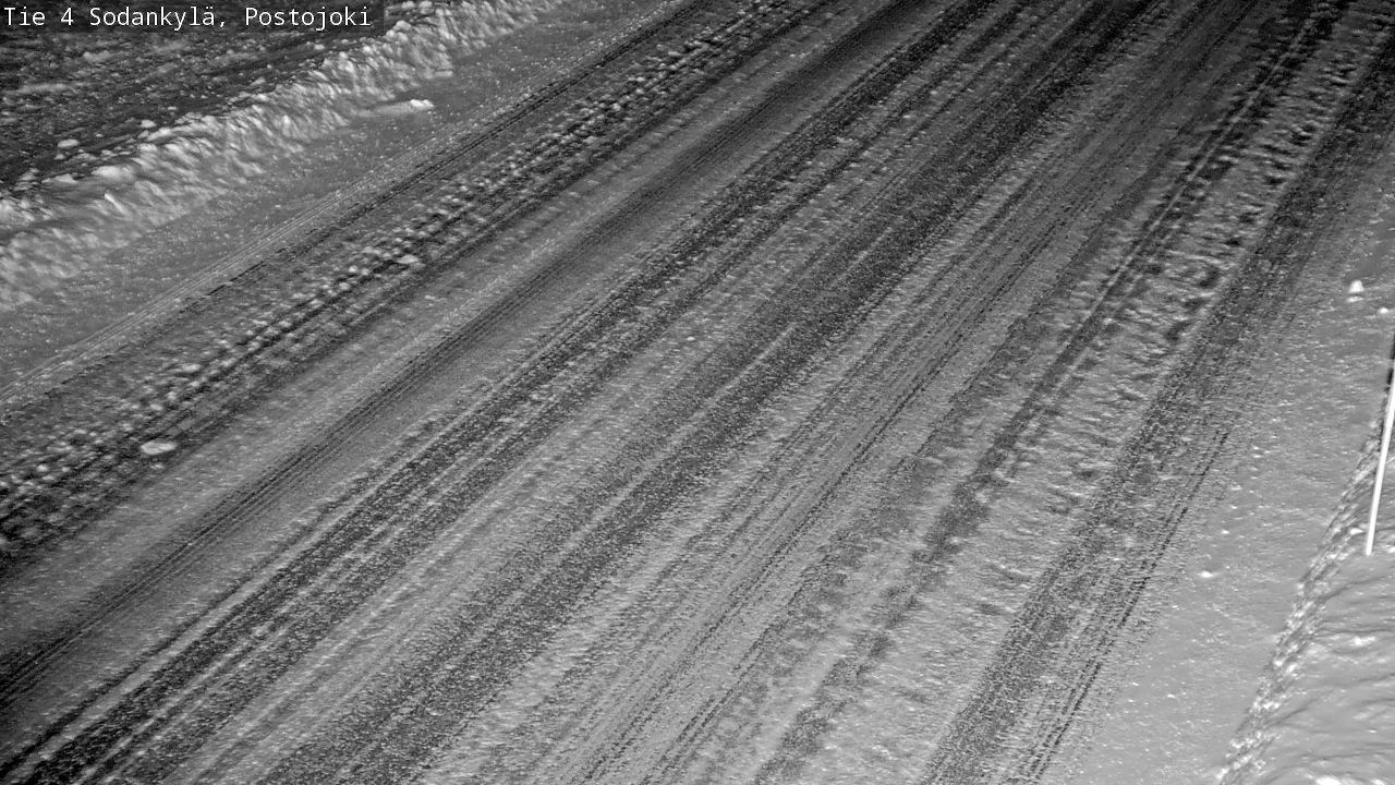 Weather Camera Image Väg 4 Sodankylä, Postojoki, Sodankylä, Lappi