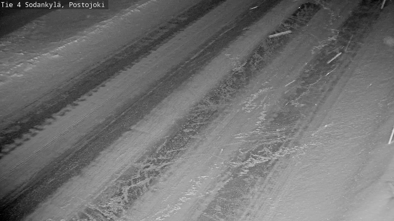 Weather Camera Image Road 4 Sodankylä, Postojoki, Sodankylä, Lappi