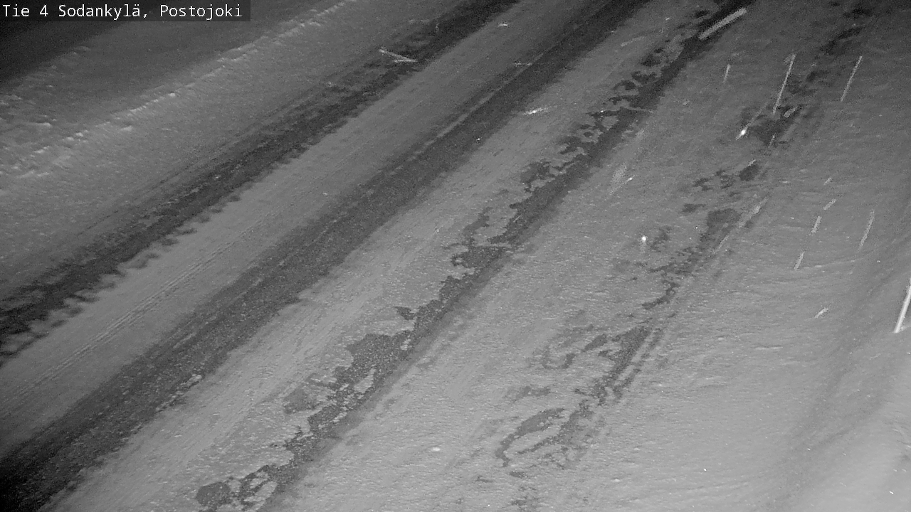 Weather Camera Image Road 4 Sodankylä, Postojoki, Sodankylä, Lappi