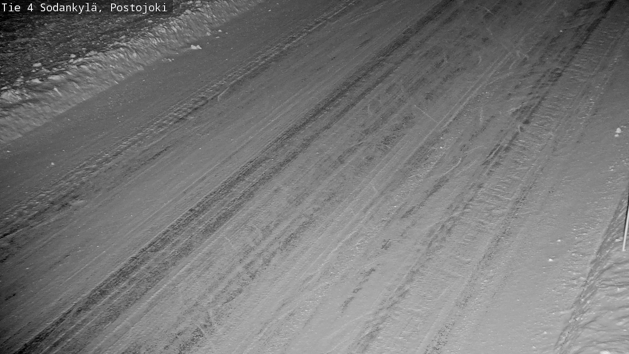 Weather Camera Image Road 4 Sodankylä, Postojoki, Sodankylä, Lappi