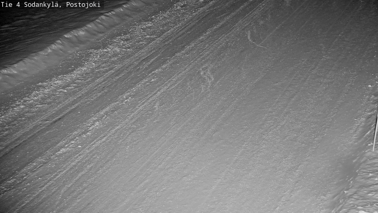 Weather Camera Image Road 4 Sodankylä, Postojoki, Sodankylä, Lappi