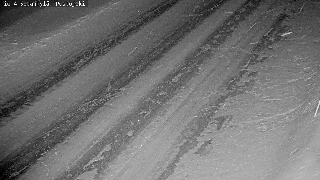 Weather Camera Image Road 4 Sodankylä, Postojoki, Sodankylä, Lappi