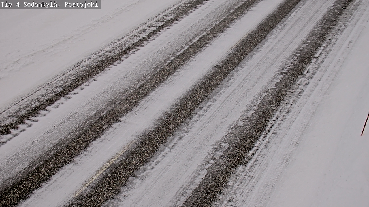 Weather Camera Image Road 4 Sodankylä, Postojoki, Sodankylä, Lappi