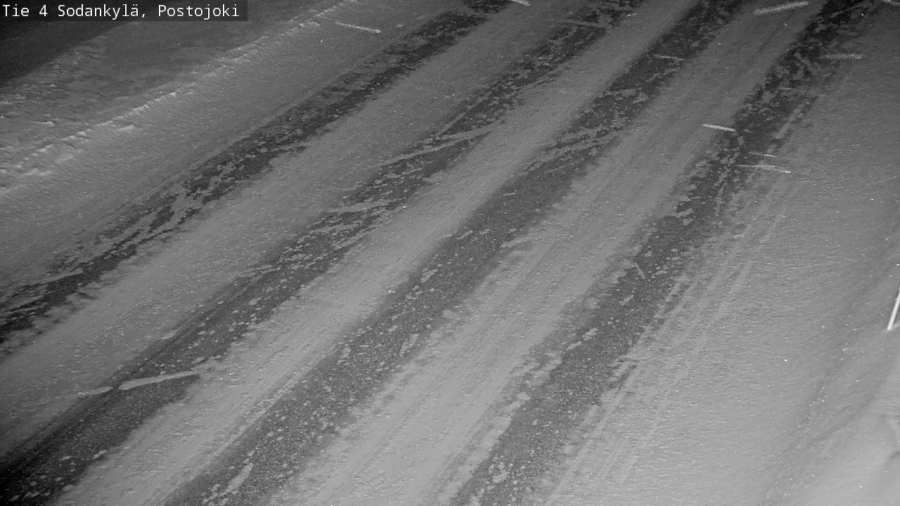 Weather Camera Image Road 4 Sodankylä, Postojoki, Sodankylä, Lappi
