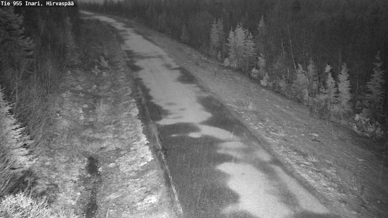 Kelikamerat Kuva Tie 955 Inari, Hirvaspää, Inari, Lappi