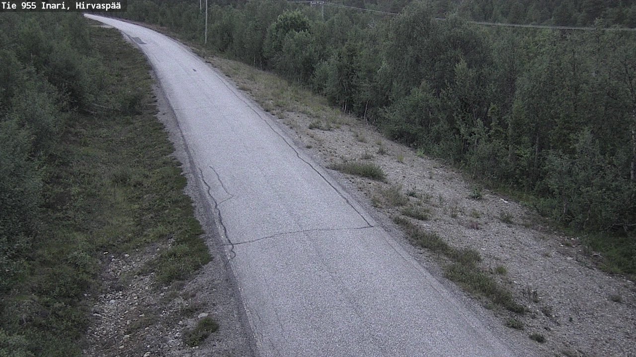 Kelikamerat Kuva Tie 955 Inari, Hirvaspää, Inari, Lappi