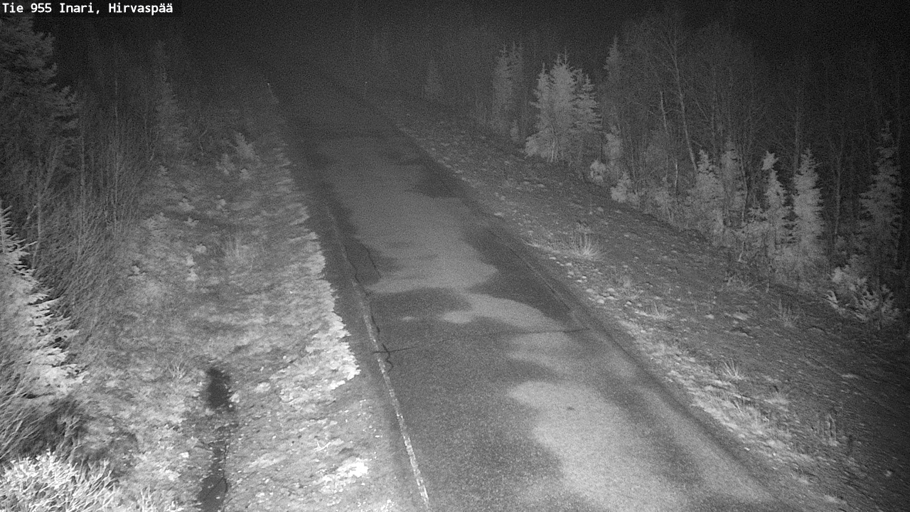 Kelikamerat Kuva Tie 955 Inari, Hirvaspää, Inari, Lappi