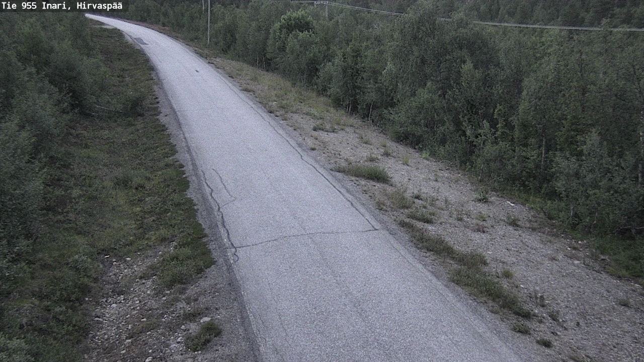 Kelikamerat Kuva Tie 955 Inari, Hirvaspää, Inari, Lappi