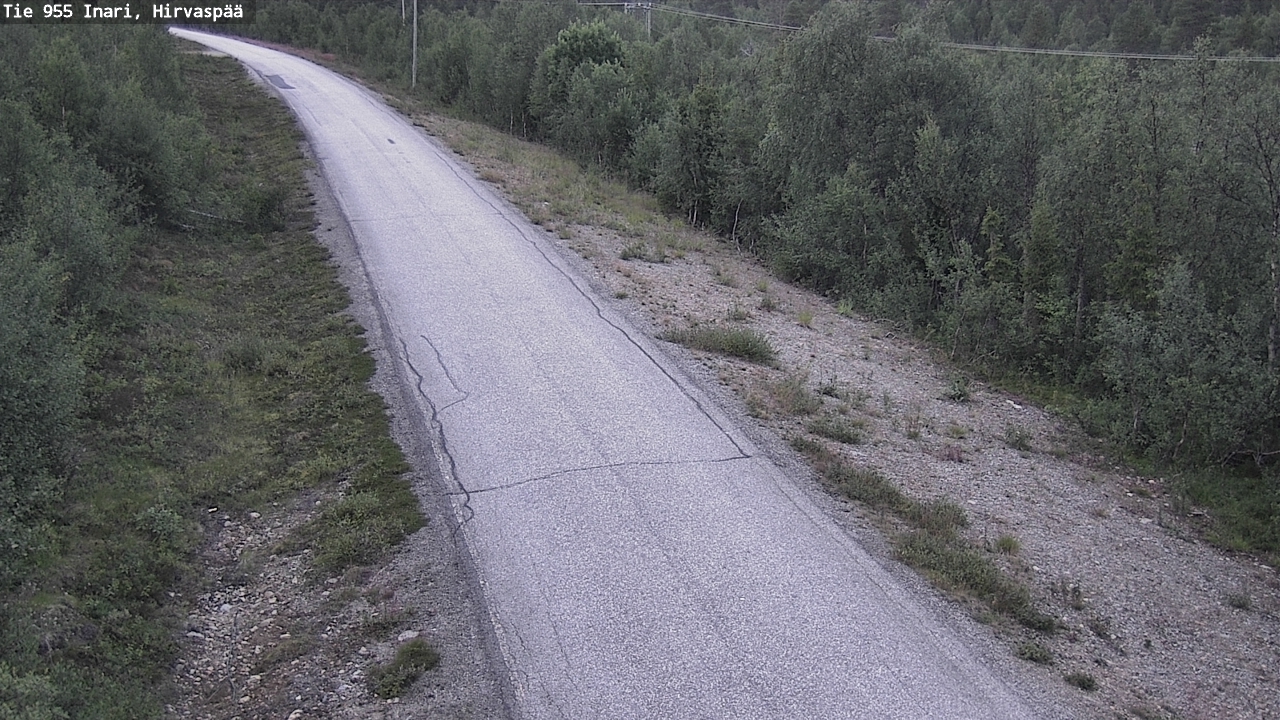 Kelikamerat Kuva Tie 955 Inari, Hirvaspää, Inari, Lappi
