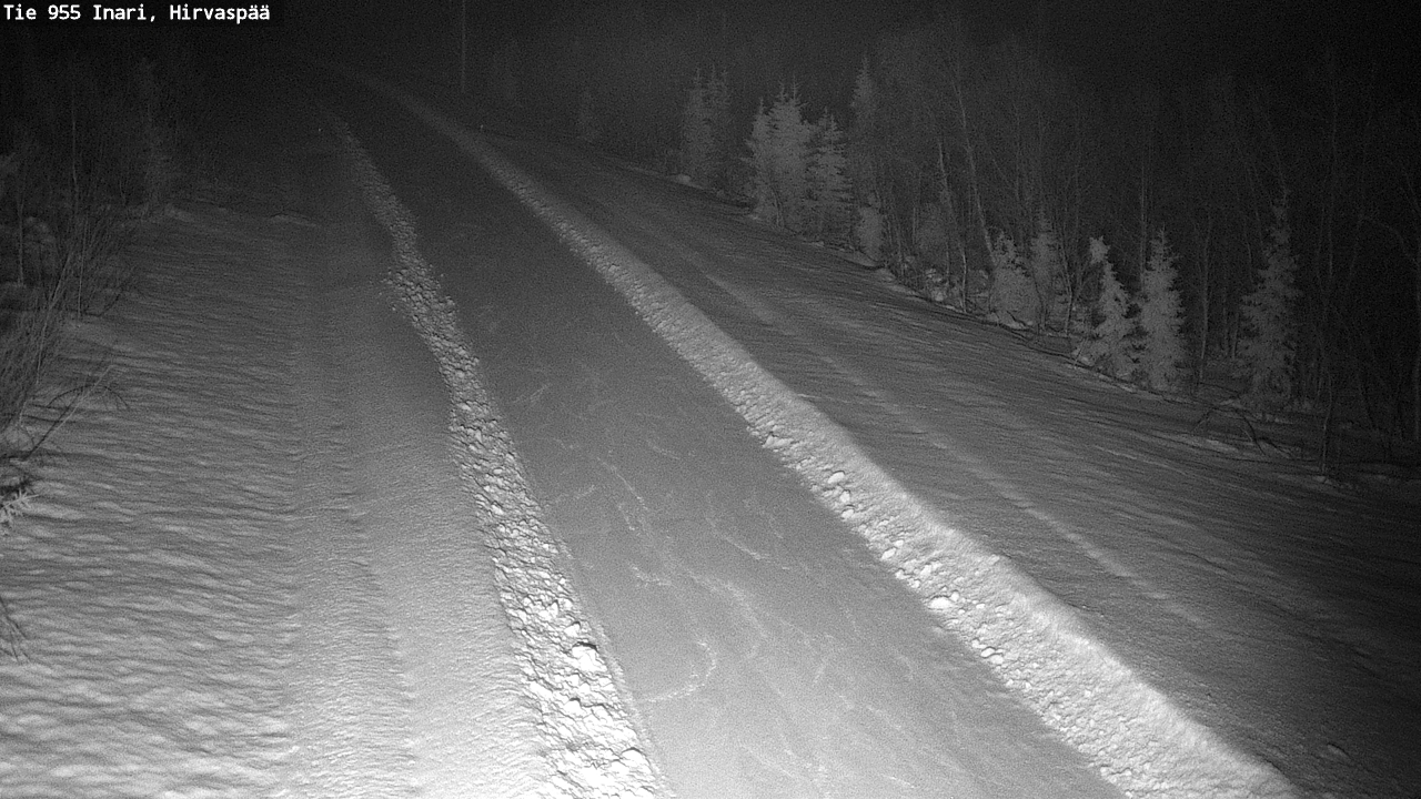 Kelikamerat Kuva Tie 955 Inari, Hirvaspää, Inari, Lappi