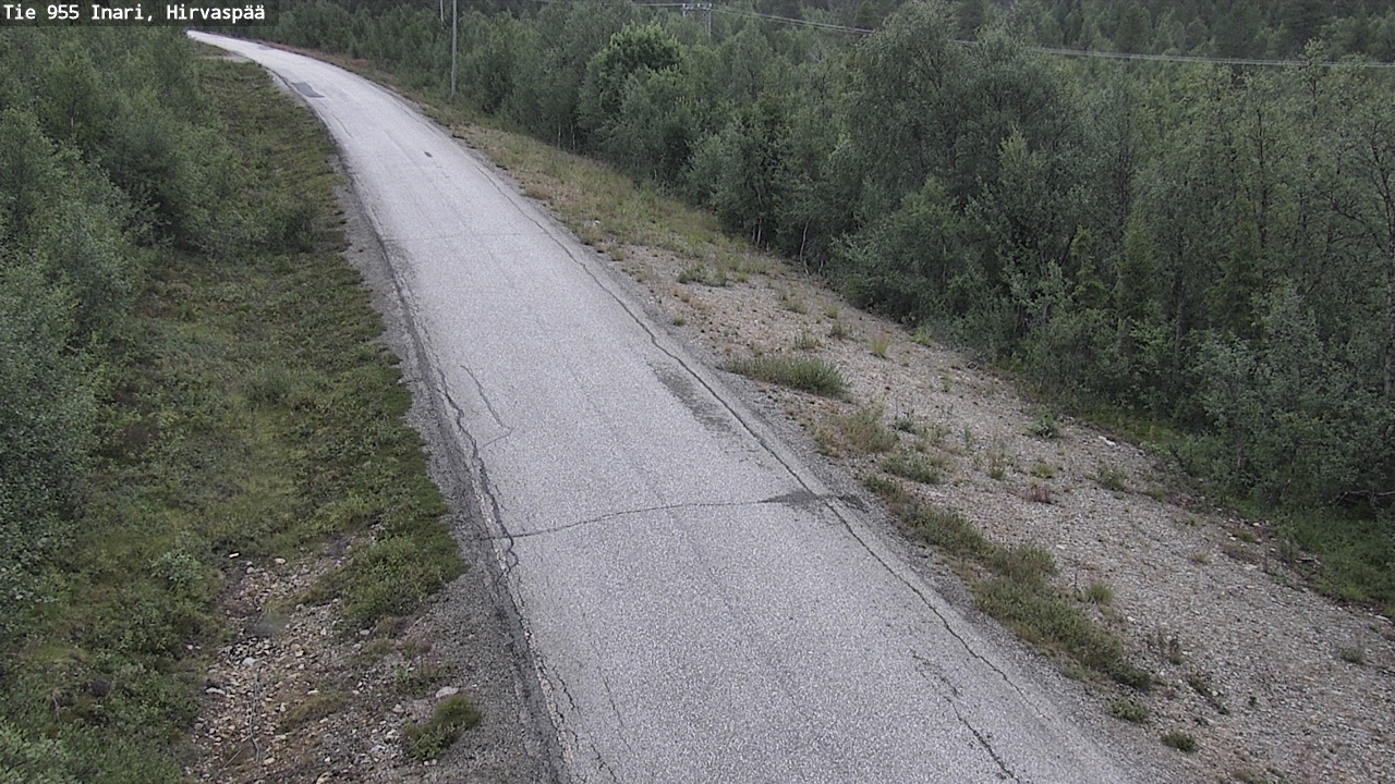 Kelikamerat Kuva Tie 955 Inari, Hirvaspää, Inari, Lappi