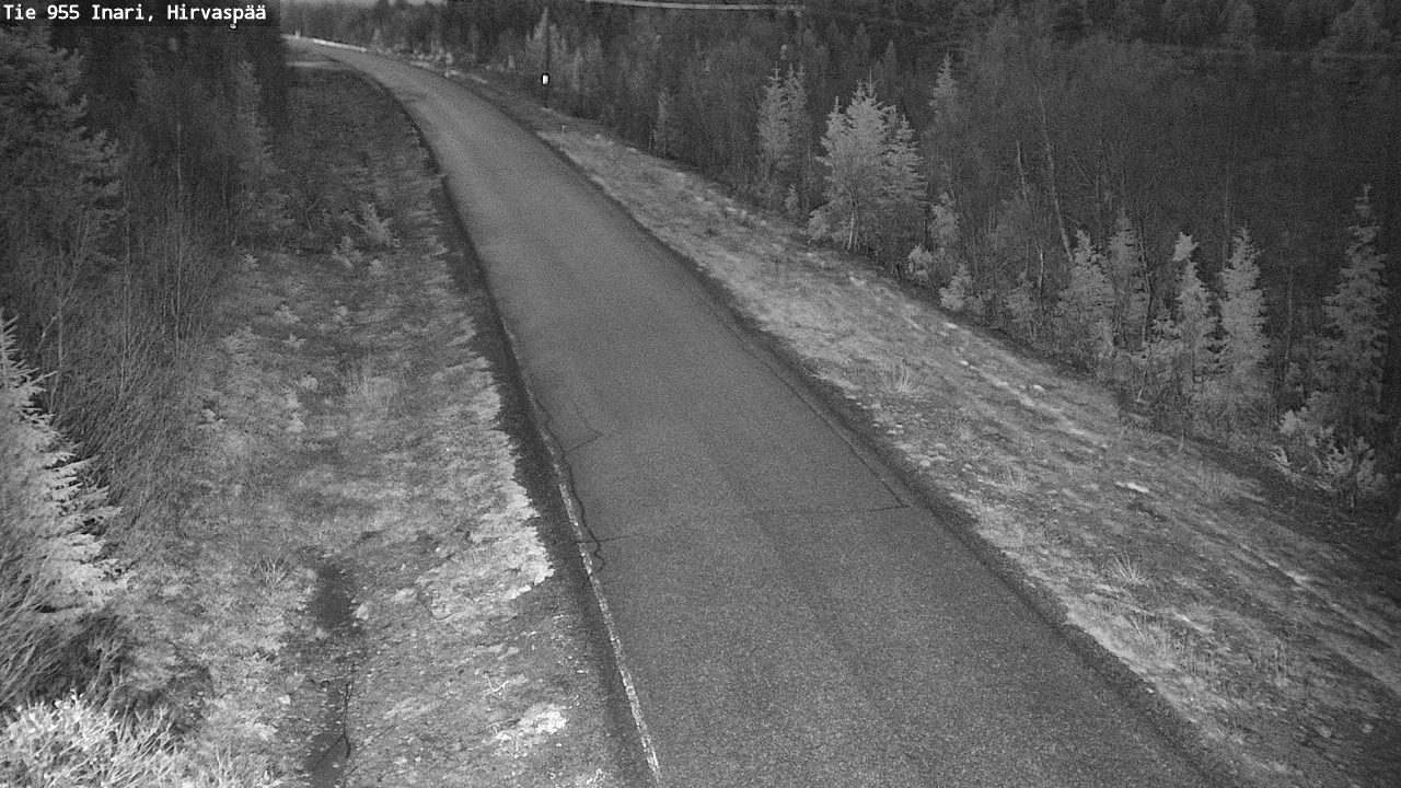 Kelikamerat Kuva Tie 955 Inari, Hirvaspää, Inari, Lappi