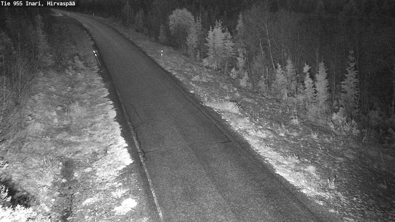 Kelikamerat Kuva Tie 955 Inari, Hirvaspää, Inari, Lappi