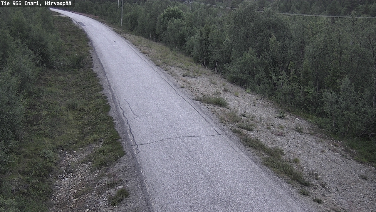Kelikamerat Kuva Tie 955 Inari, Hirvaspää, Inari, Lappi