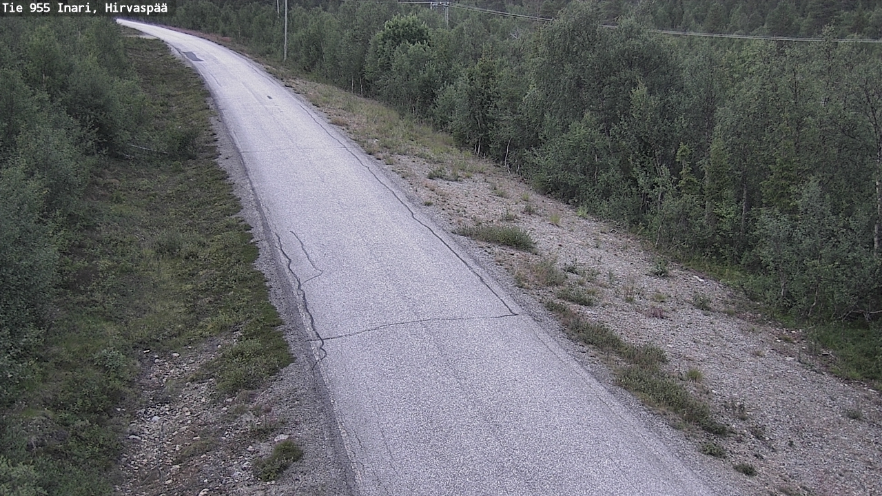 Kelikamerat Kuva Tie 955 Inari, Hirvaspää, Inari, Lappi