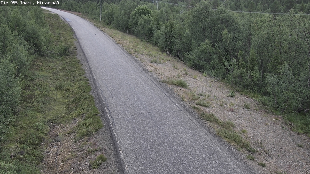 Kelikamerat Kuva Tie 955 Inari, Hirvaspää, Inari, Lappi