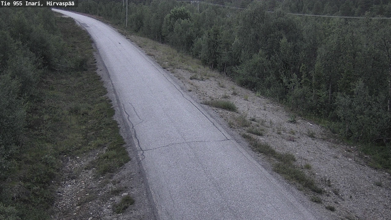 Kelikamerat Kuva Tie 955 Inari, Hirvaspää, Inari, Lappi