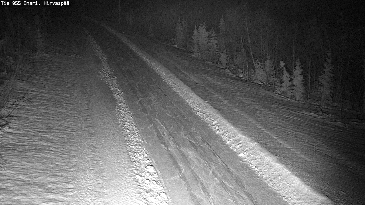 Kelikamerat Kuva Tie 955 Inari, Hirvaspää, Inari, Lappi