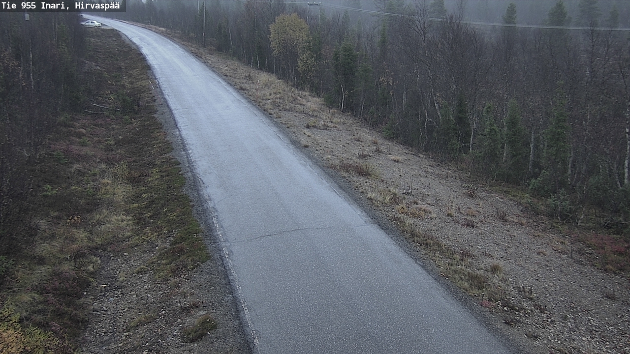 Kelikamerat Kuva Tie 955 Inari, Hirvaspää, Inari, Lappi