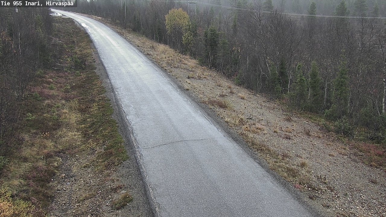 Kelikamerat Kuva Tie 955 Inari, Hirvaspää, Inari, Lappi