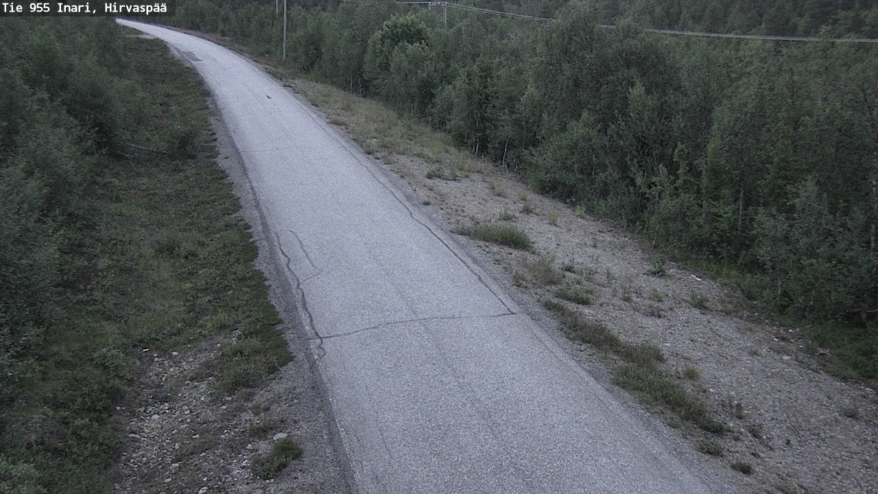 Kelikamerat Kuva Tie 955 Inari, Hirvaspää, Inari, Lappi