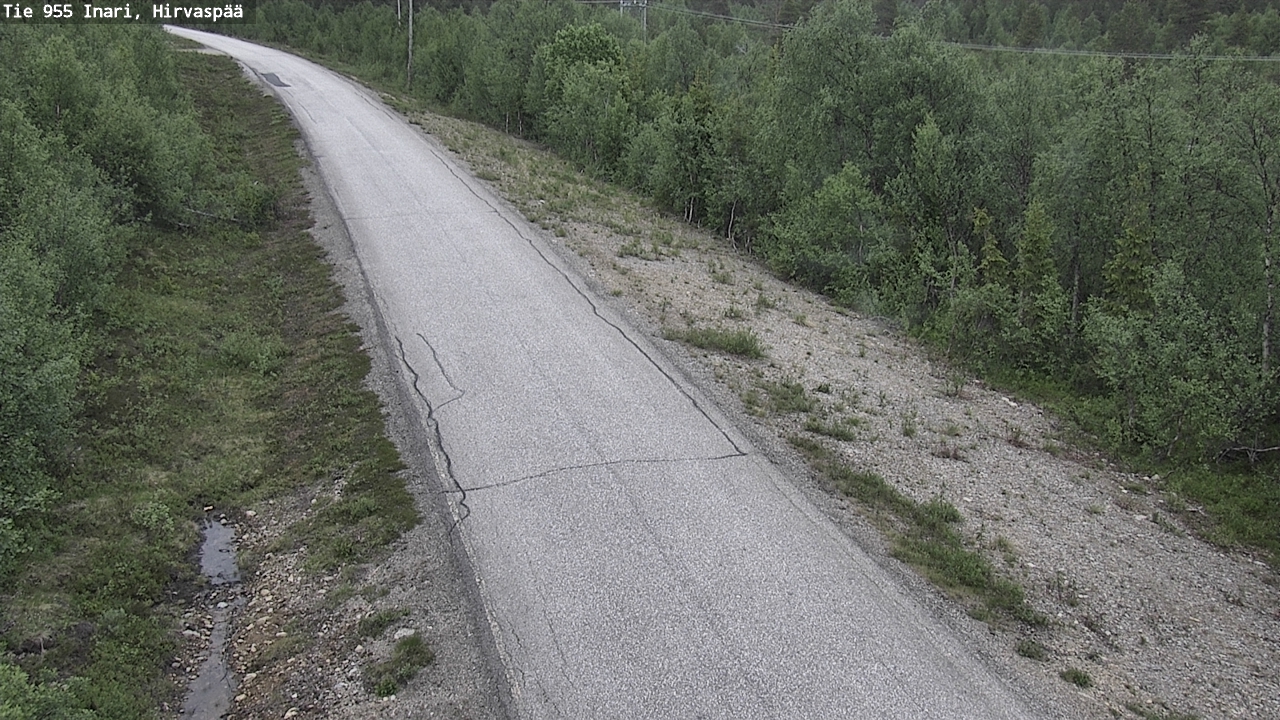 Kelikamerat Kuva Tie 955 Inari, Hirvaspää, Inari, Lappi