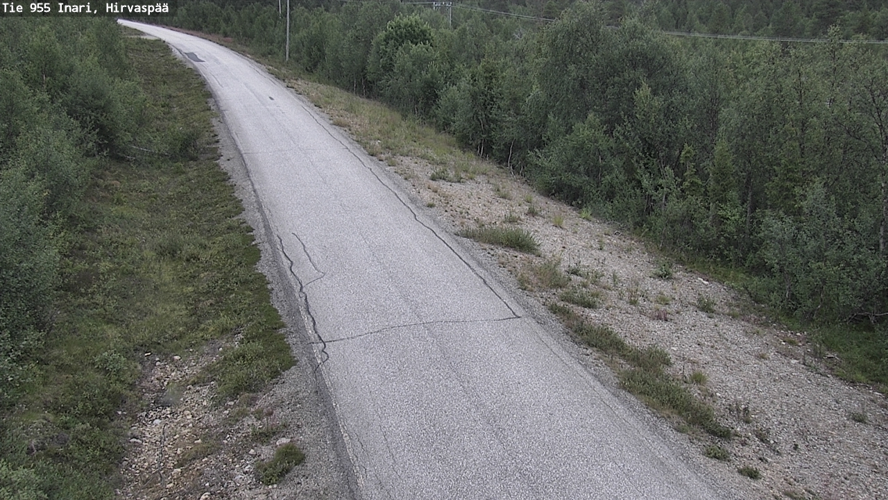 Kelikamerat Kuva Tie 955 Inari, Hirvaspää, Inari, Lappi