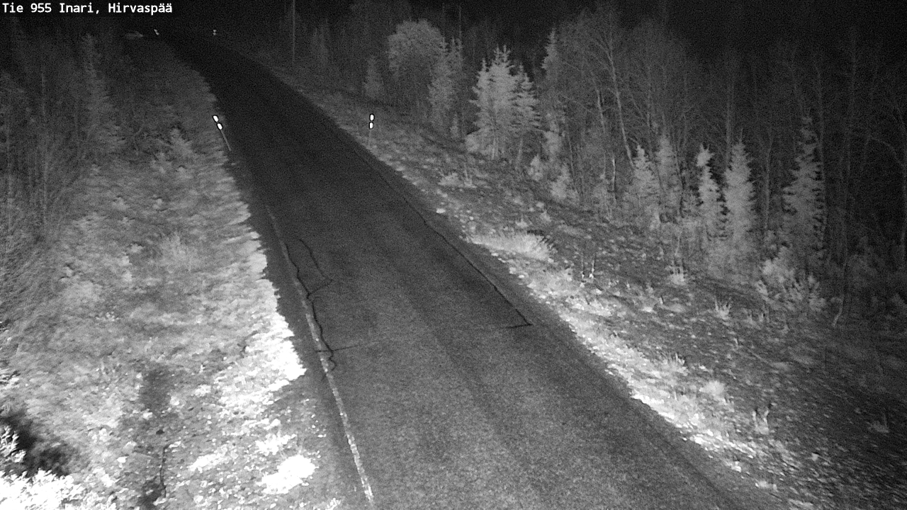 Kelikamerat Kuva Tie 955 Inari, Hirvaspää, Inari, Lappi