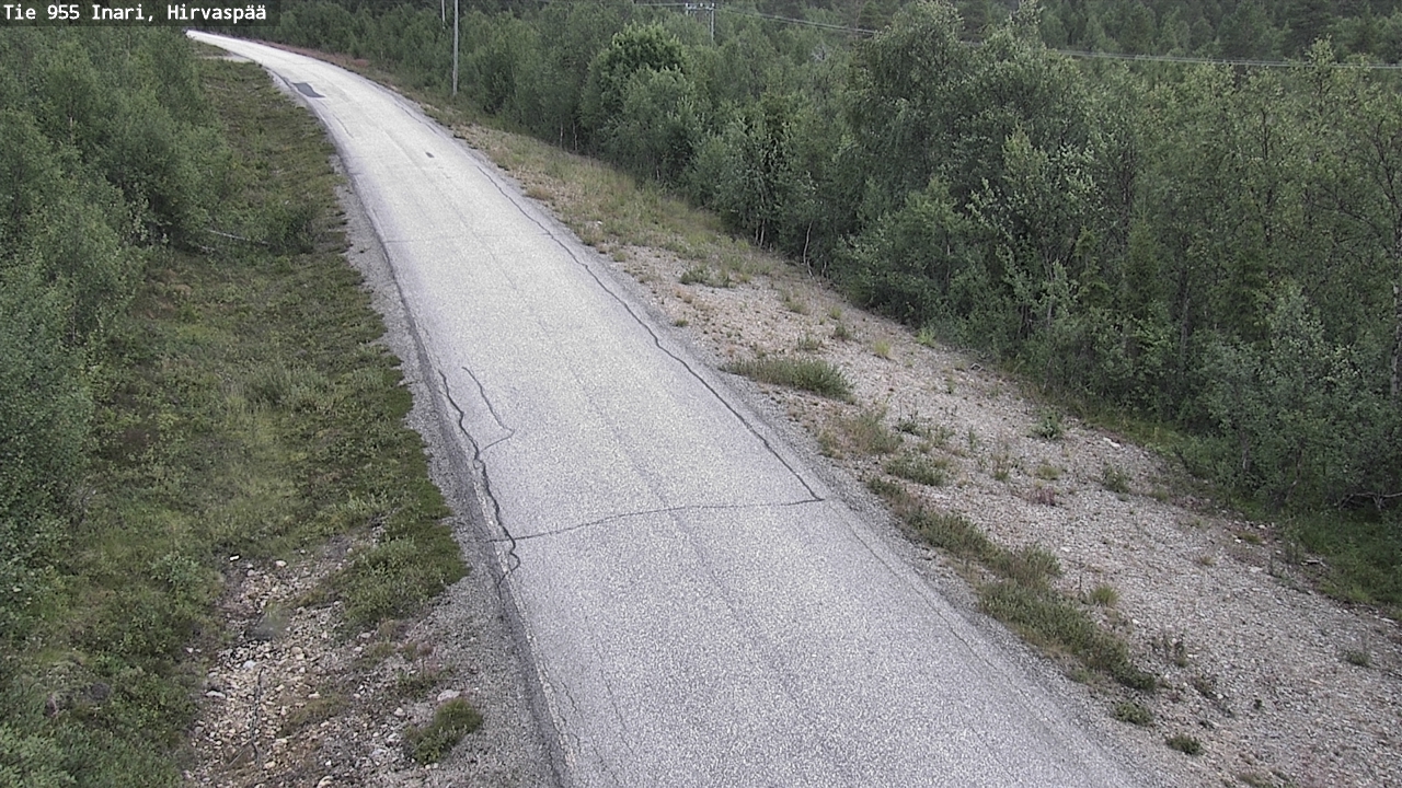 Kelikamerat Kuva Tie 955 Inari, Hirvaspää, Inari, Lappi