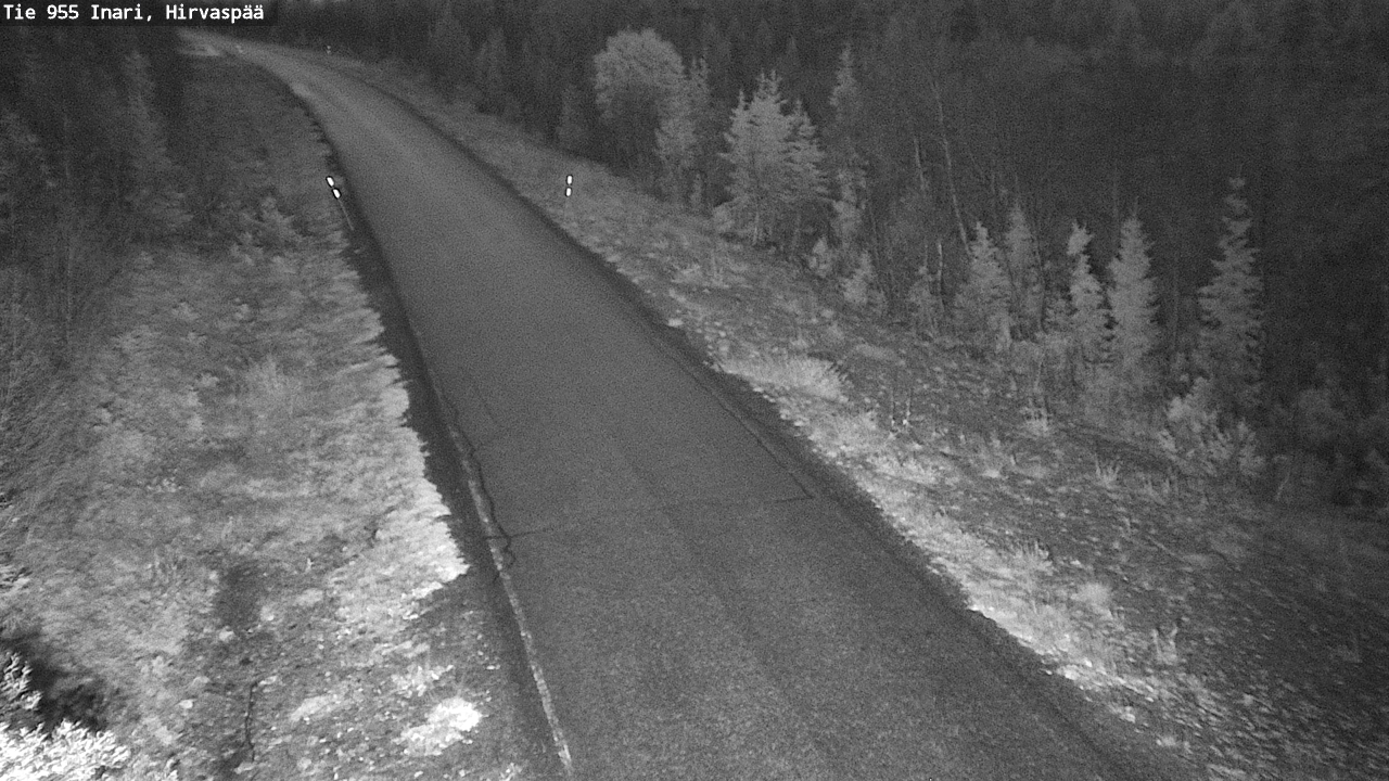 Kelikamerat Kuva Tie 955 Inari, Hirvaspää, Inari, Lappi