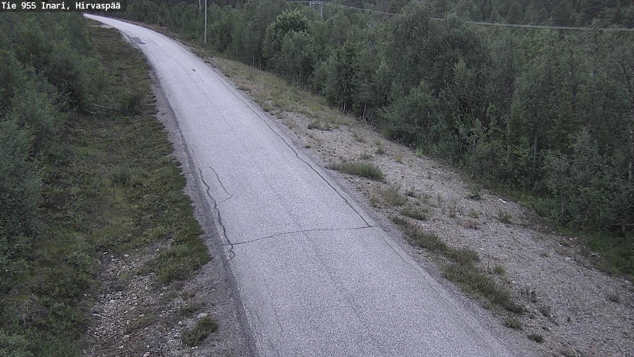 Kelikamerat Kuva Tie 955 Inari, Hirvaspää, Inari, Lappi