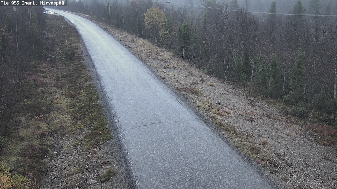 Kelikamerat Kuva Tie 955 Inari, Hirvaspää, Inari, Lappi