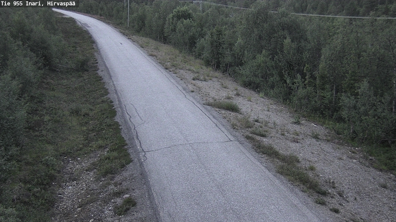 Kelikamerat Kuva Tie 955 Inari, Hirvaspää, Inari, Lappi