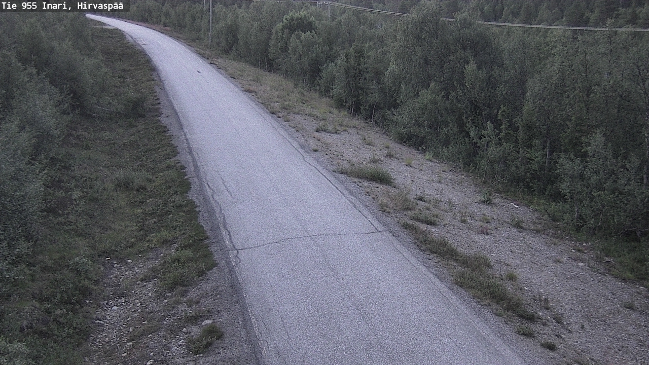 Kelikamerat Kuva Tie 955 Inari, Hirvaspää, Inari, Lappi