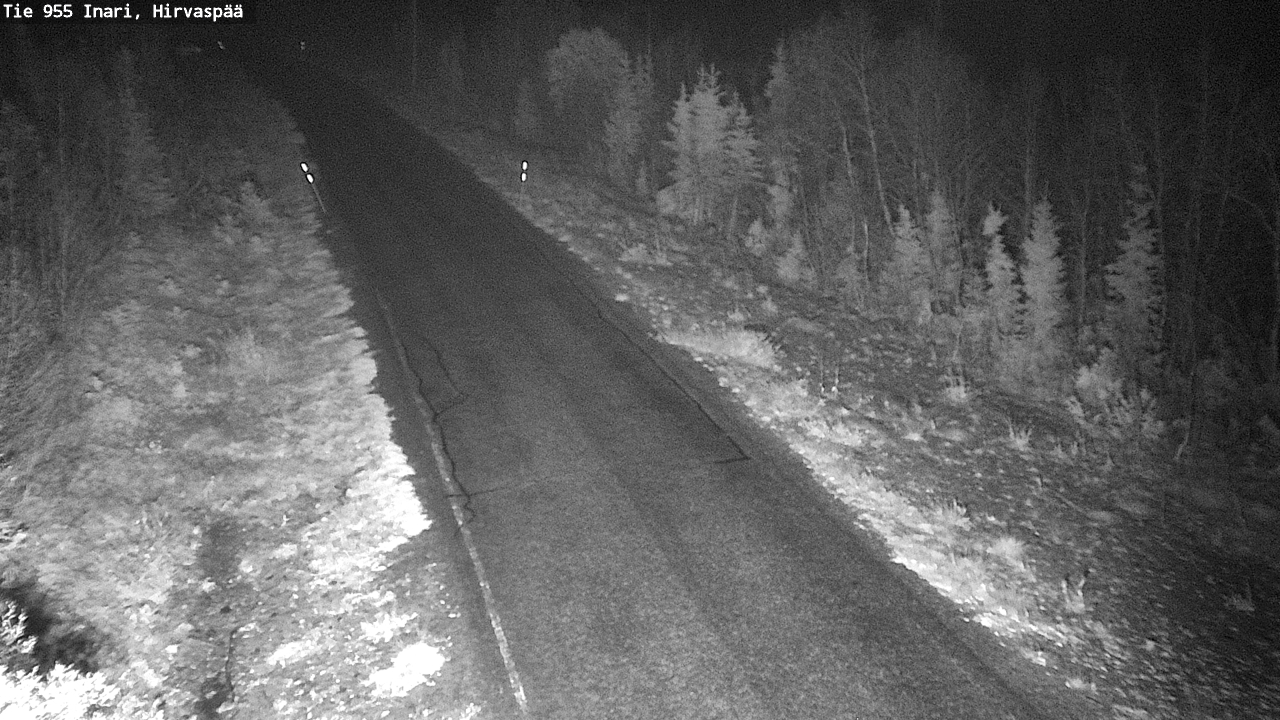 Kelikamerat Kuva Tie 955 Inari, Hirvaspää, Inari, Lappi