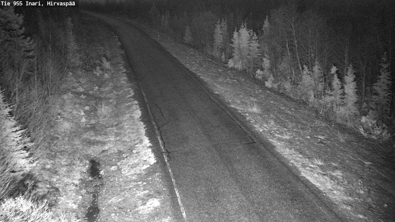 Kelikamerat Kuva Tie 955 Inari, Hirvaspää, Inari, Lappi