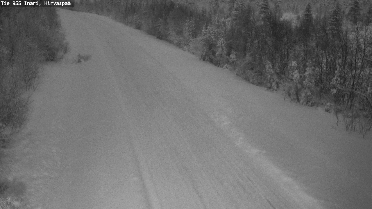 Kelikamerat Kuva Tie 955 Inari, Hirvaspää, Inari, Lappi