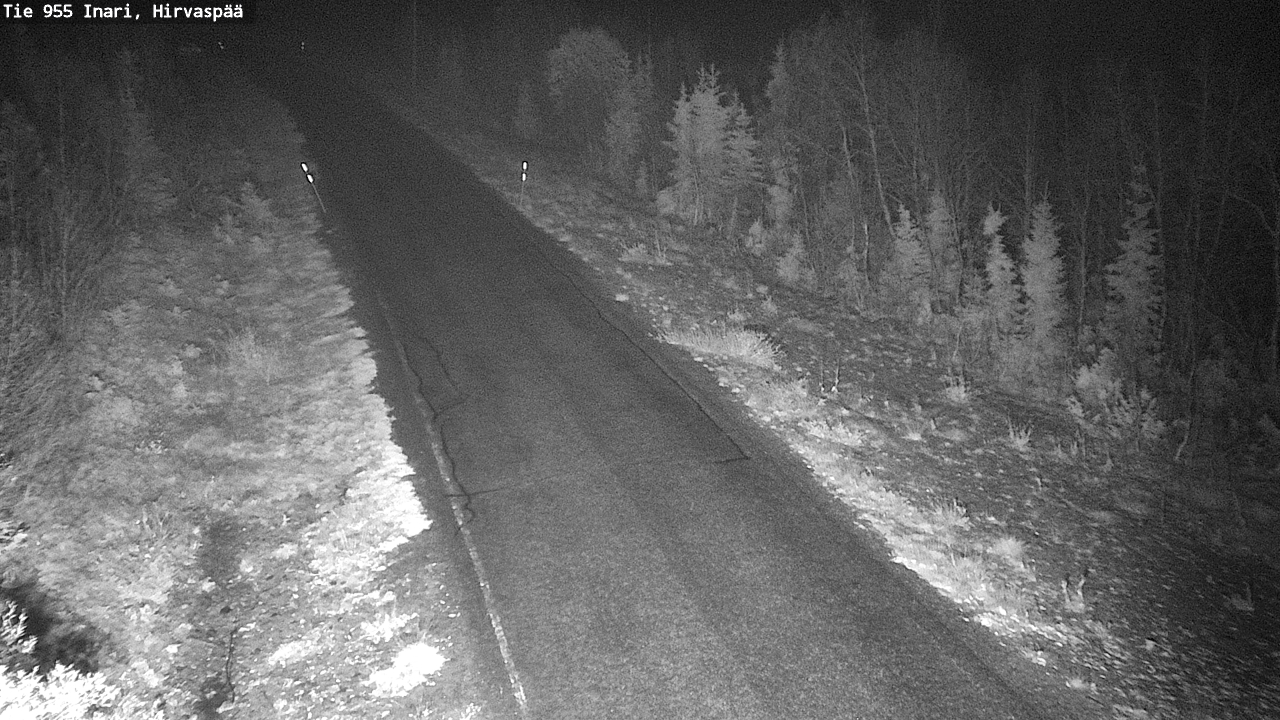 Kelikamerat Kuva Tie 955 Inari, Hirvaspää, Inari, Lappi