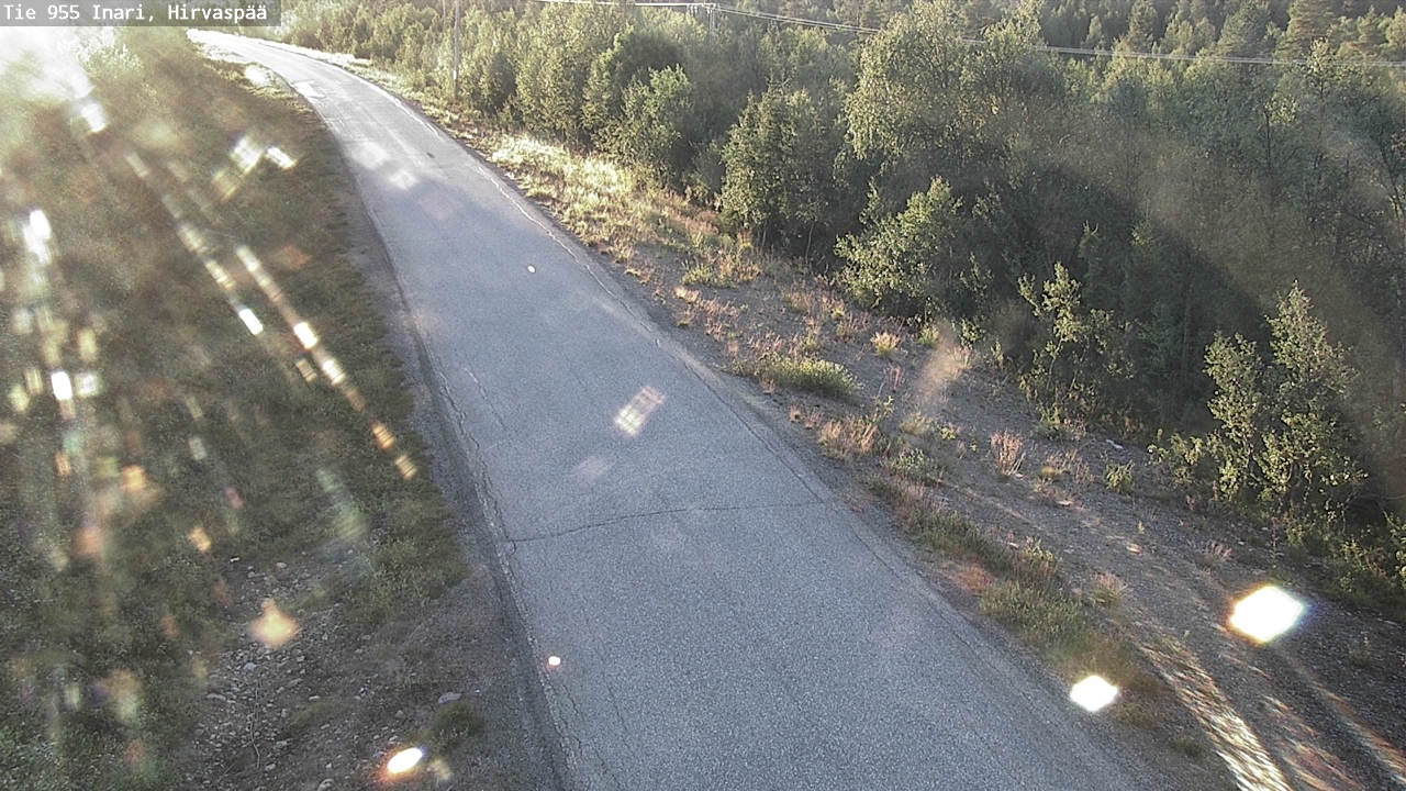 Kelikamerat Kuva Tie 955 Inari, Hirvaspää, Inari, Lappi