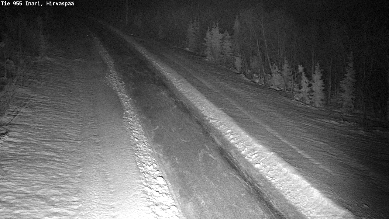 Kelikamerat Kuva Tie 955 Inari, Hirvaspää, Inari, Lappi