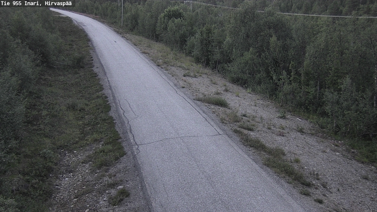 Kelikamerat Kuva Tie 955 Inari, Hirvaspää, Inari, Lappi