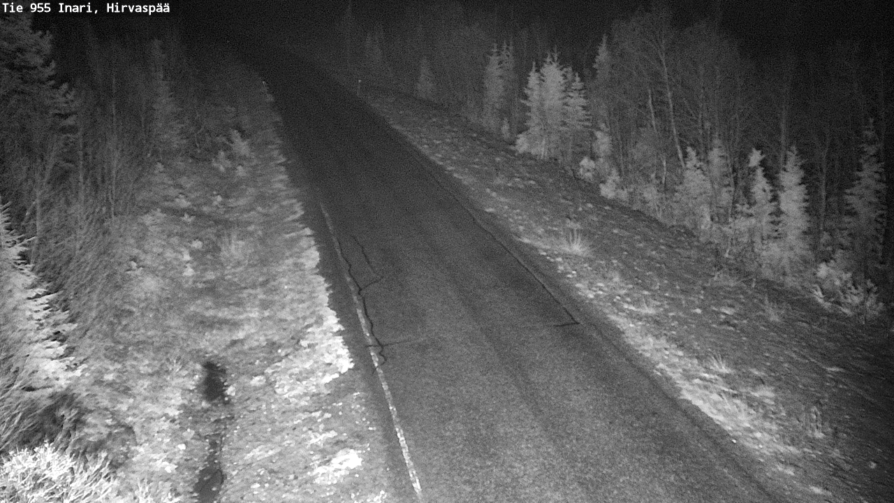 Kelikamerat Kuva Tie 955 Inari, Hirvaspää, Inari, Lappi