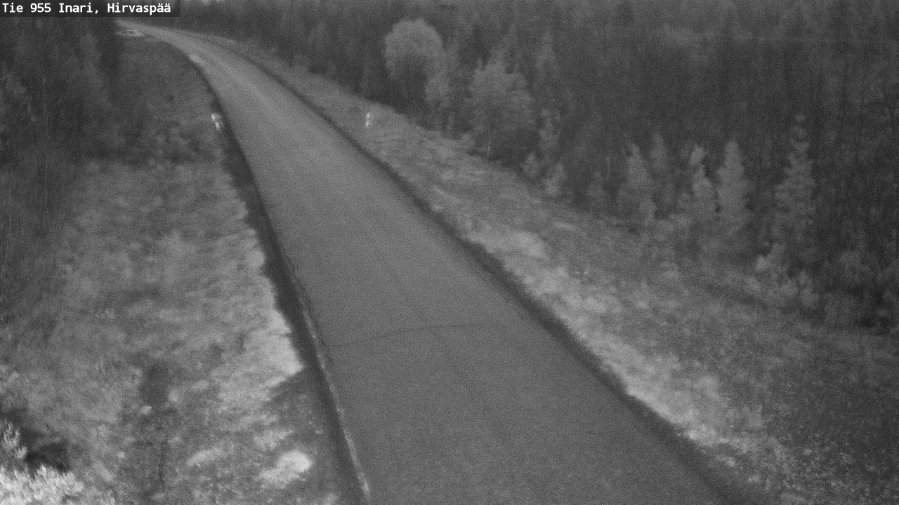 Kelikamerat Kuva Tie 955 Inari, Hirvaspää, Inari, Lappi