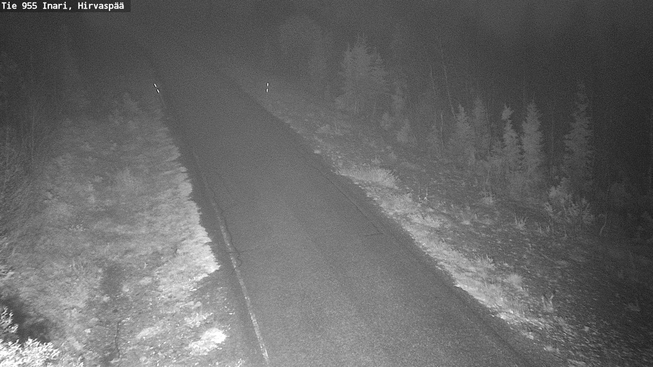 Kelikamerat Kuva Tie 955 Inari, Hirvaspää, Inari, Lappi
