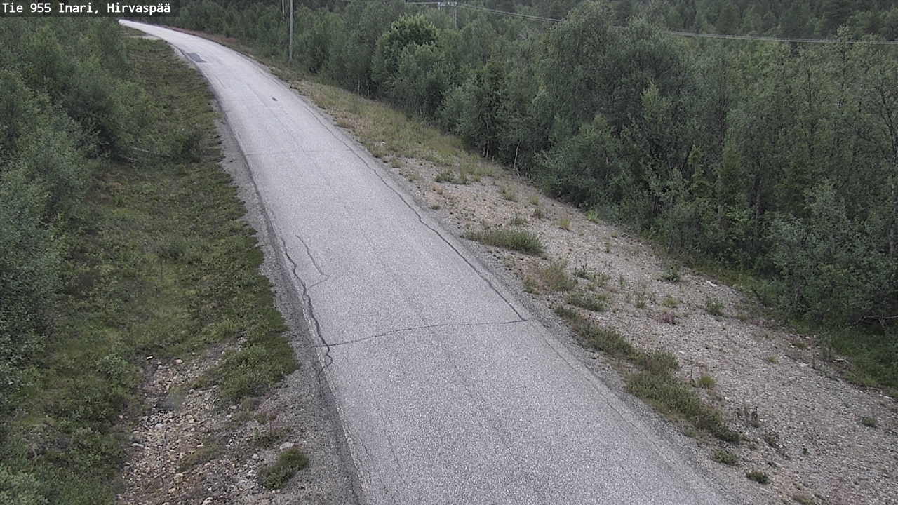 Kelikamerat Kuva Tie 955 Inari, Hirvaspää, Inari, Lappi