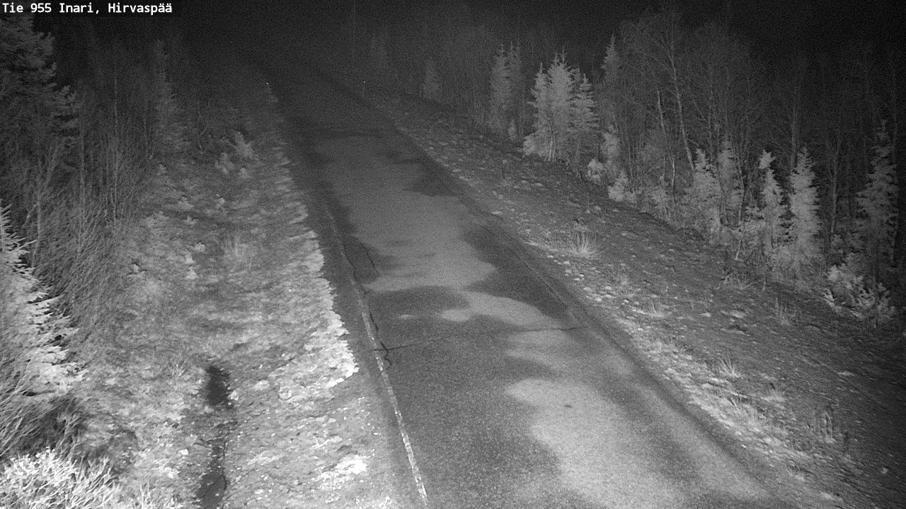 Kelikamerat Kuva Tie 955 Inari, Hirvaspää, Inari, Lappi